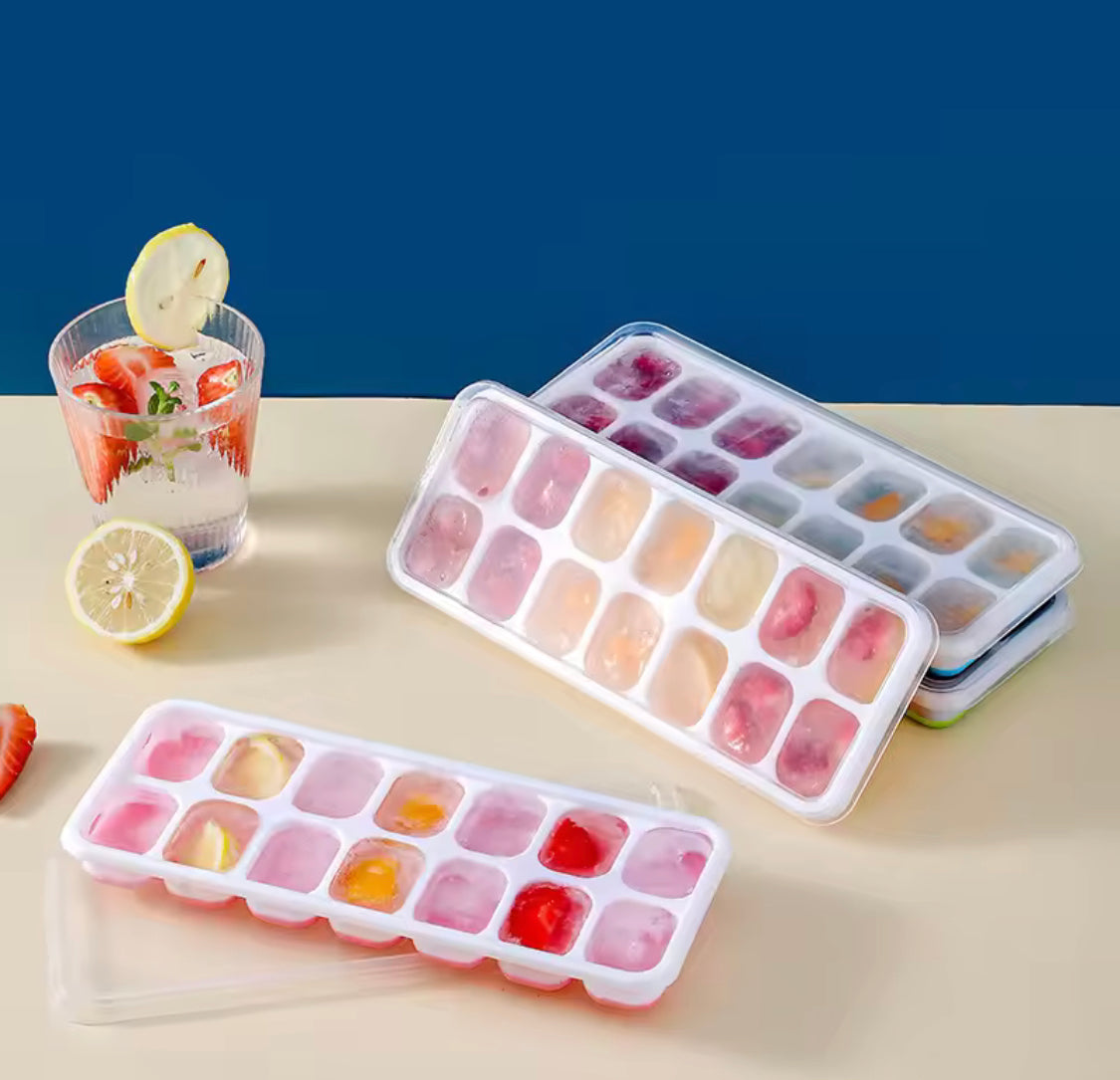 14 Grid Ice Cube Tray, Easy Release Mini Ice Cube Tray, Square Shape Ice Maker Ice Cube Tray 14 Grid Ice Cube Tray, Easy Release Mini Ice Cube Tray, Square Shape Ice Maker Ice Cube Tray